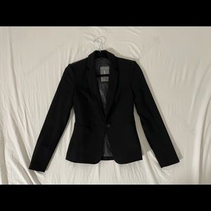 Express black suit vest for women